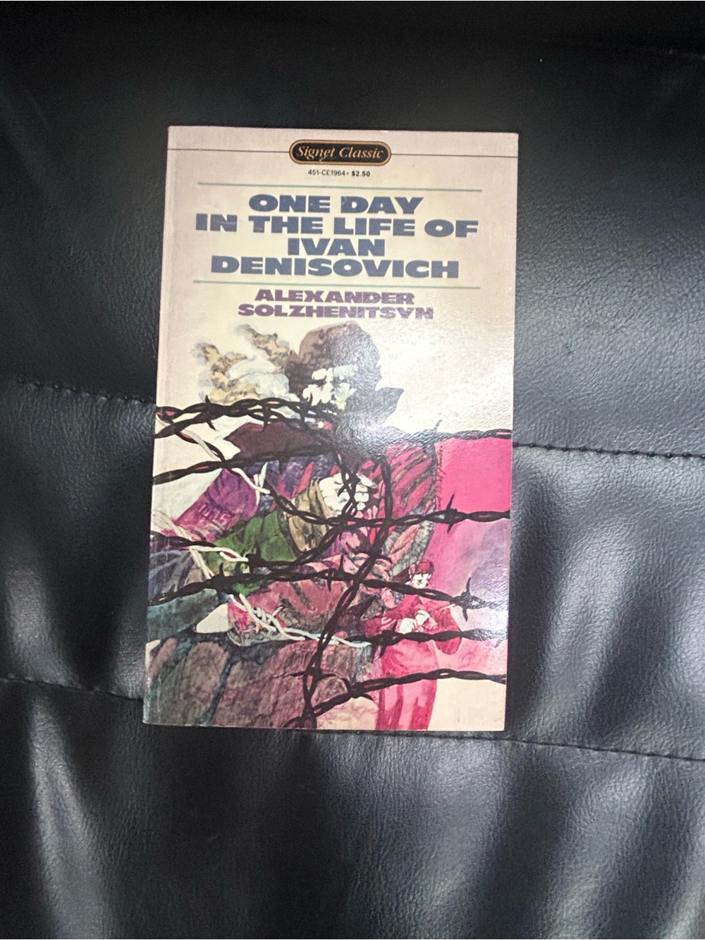 'One Day in the Life of Ivan Denisovich' Wall Print - Solzhenitsyn